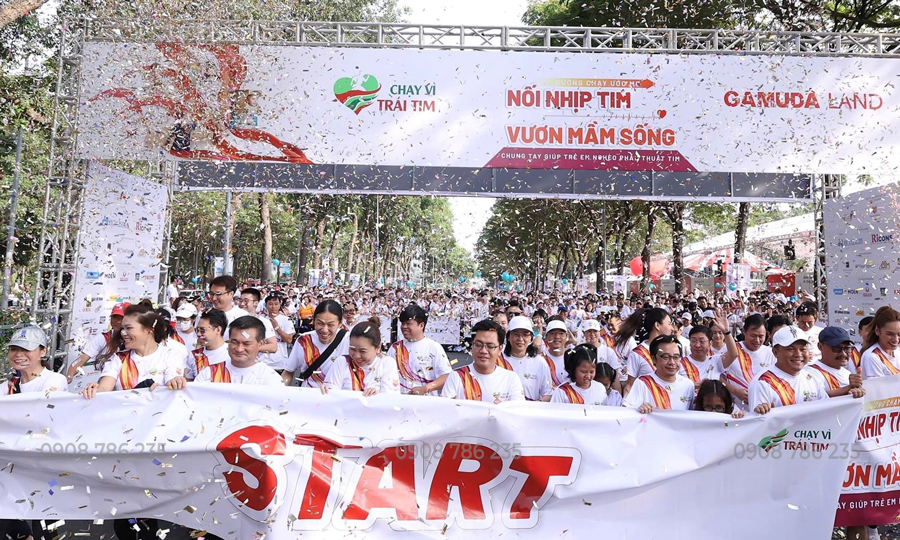 giai chay vi tri tim cua tap doan gamuda land