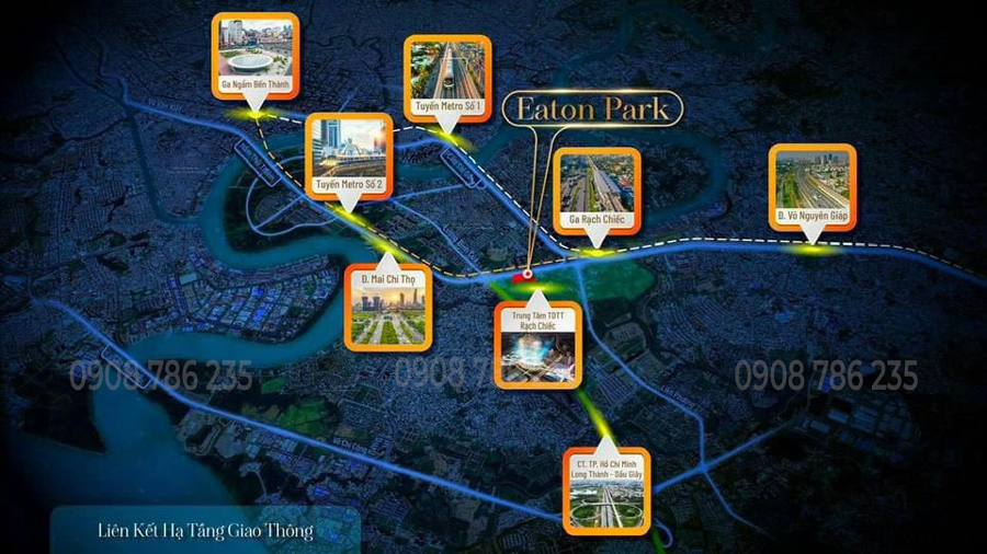 Lien ket giao thong tai du an eaton park