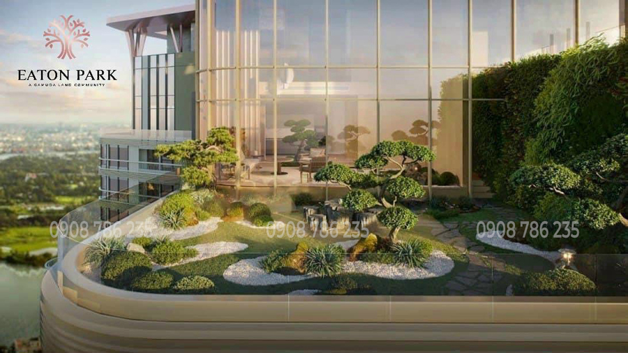 Phoi canh can penthouse du an eaton park