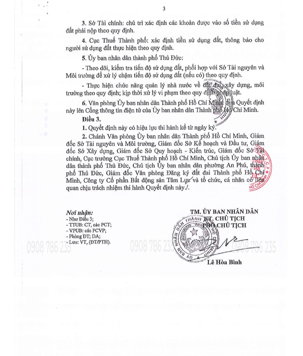 Giay quyet dinh giao dat du an eaton park